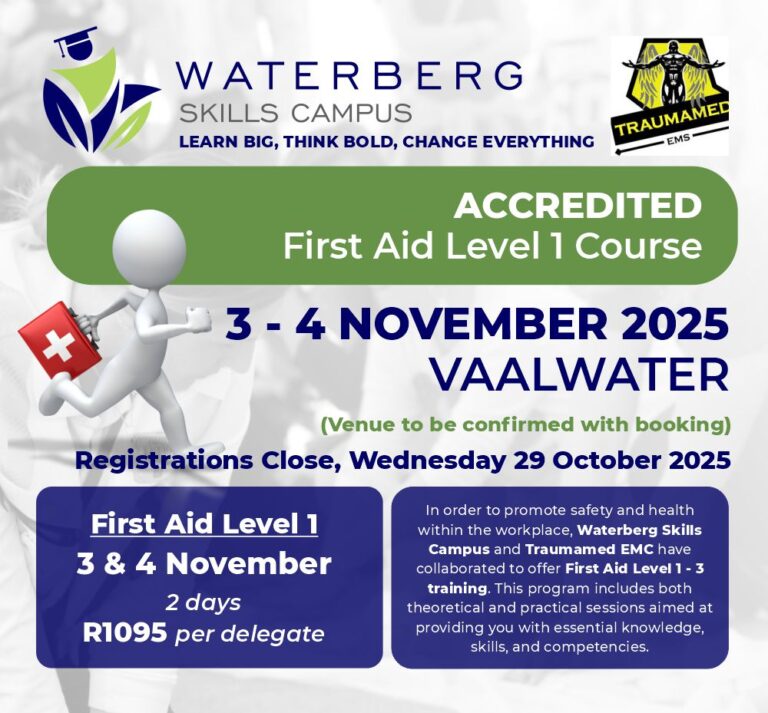 First Aid Level 1 Vaalwater web